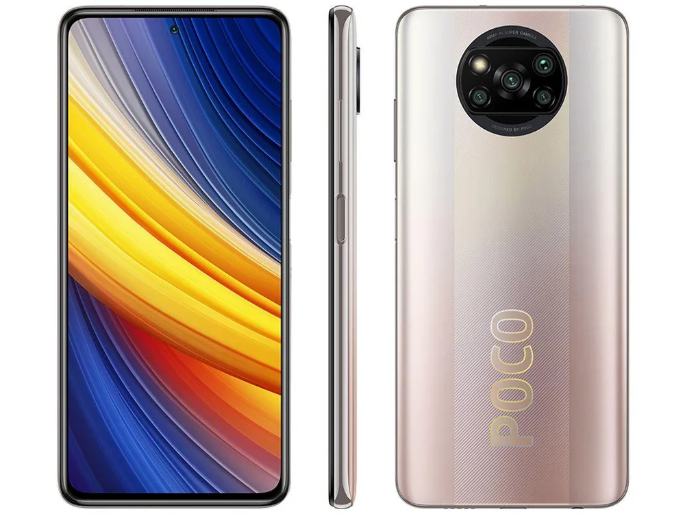 Xiaomi Poco X3 Pro 128GB Bronze KaBuM