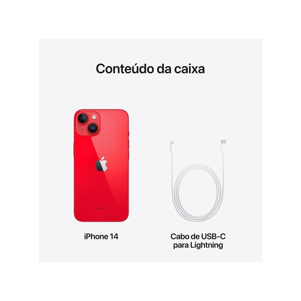 Apple iPhone 14 128GB (PRODUCT)RED 6,1? 12MP iOS 5