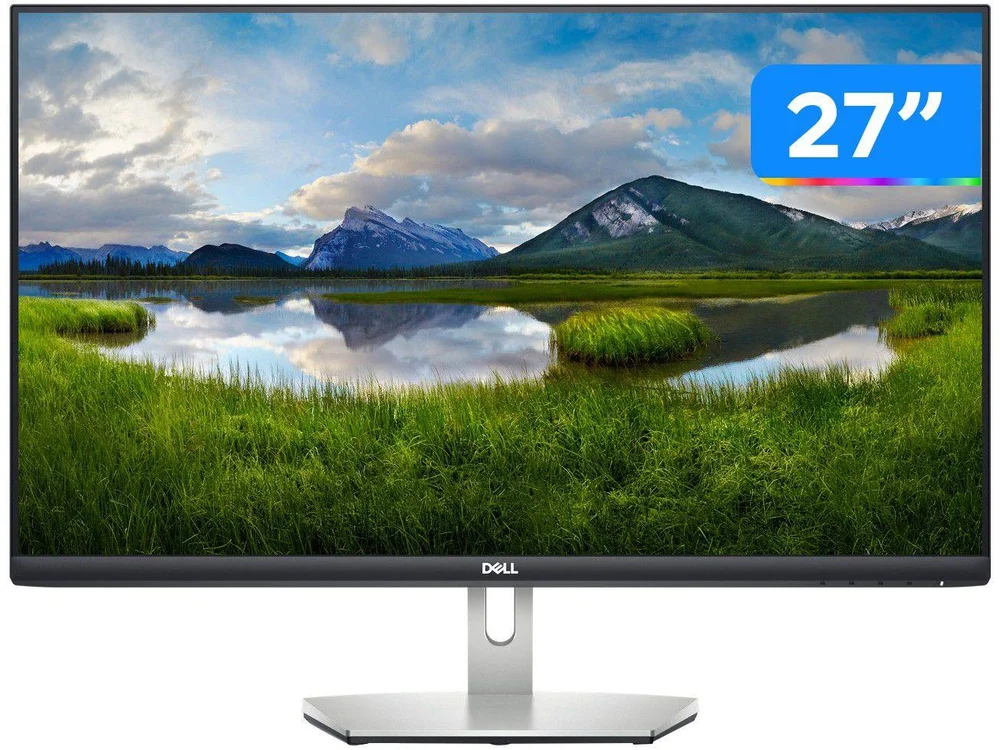 Monitor Dell S2721hn Tela de 27 LED 75HZ KaBuM