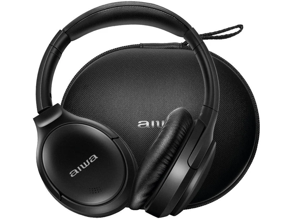Fone De Ouvido Headphone Aiwa Bluetooth KaBuM