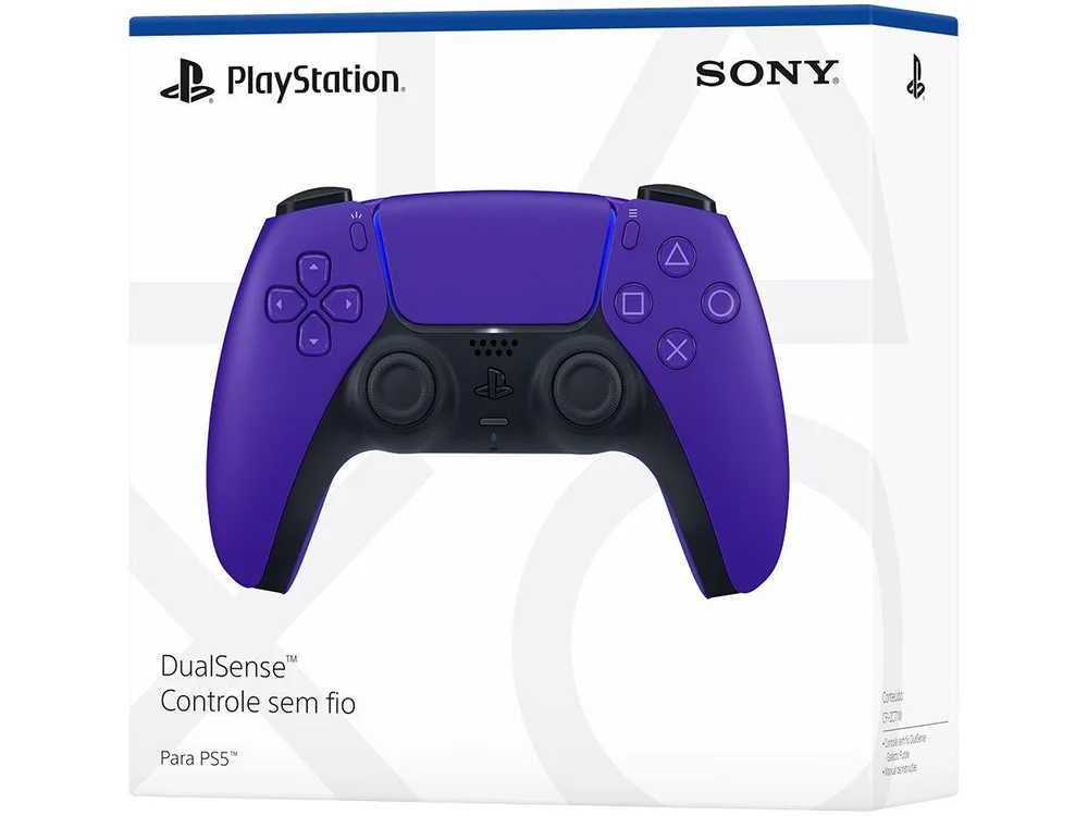 Controle Dualsense CFI-ZCT1W Sem Fio Ps5 Galactic Purple