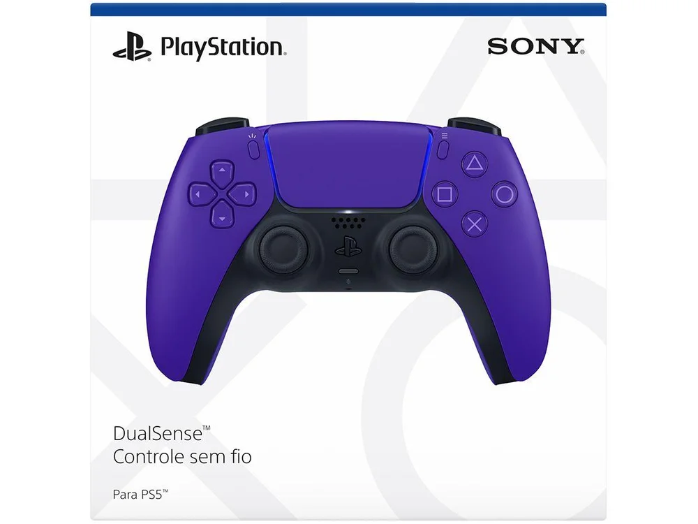 Controle Dualsense CFI-ZCT1W Sem Fio Ps5 Galactic Purple