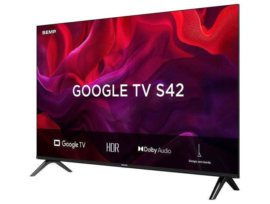 Smart TV 32"" TCL HD LED 32S42 Google TV 2 HDMI - view 5