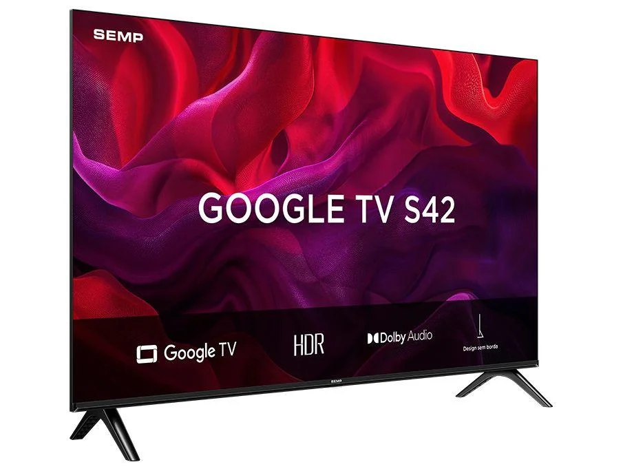 Smart TV 32"" TCL HD LED 32S42 Google TV 2 HDMI - view 7