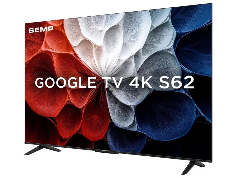 Smart TV 55"" SEMP 4K LED 55S62 Google TV AiPQ Pro Google Assistente 3 HDMI e USB - view 8