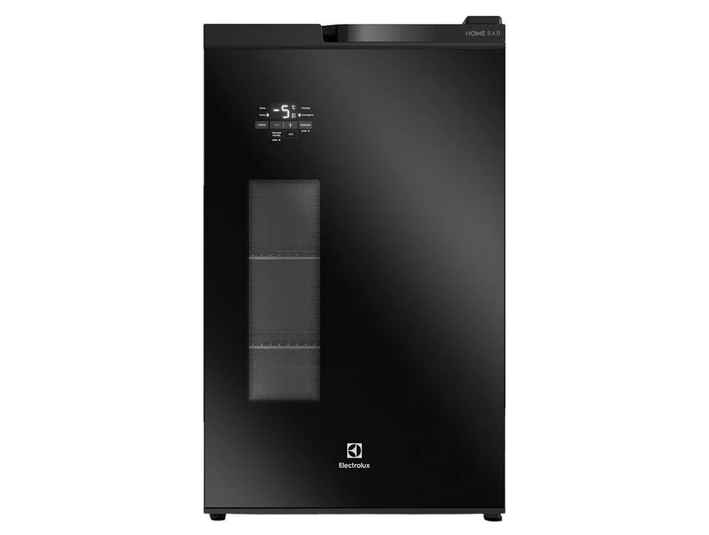 Cervejeira Electrolux Home Bar EB100 Vertical Preta 108,5L Frost Free