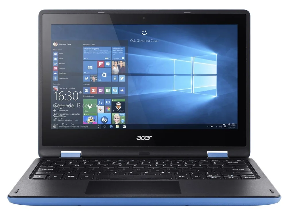 Notebook 2 em 1 Acer Aspire R11 Intel Quad Core