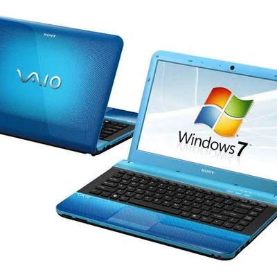 Windows7 Sony VAIO ノートPC 水色 Notebook Sony VAIO VPC-EA43FB/L c/ Intel Core i5