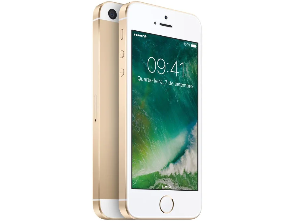 iPhone SE Apple 64GB Dourado 4G Tela 4” Retina