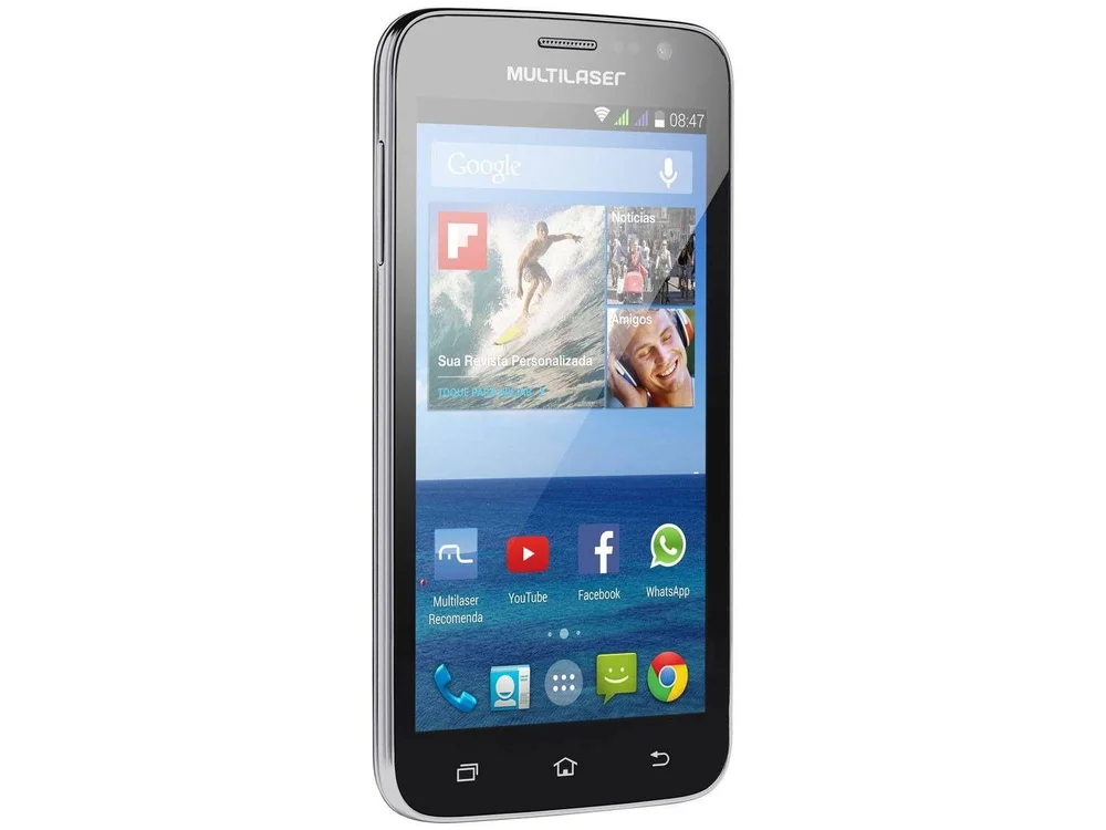 Smartphone Multilaser MSX5 Dual Chip 3G