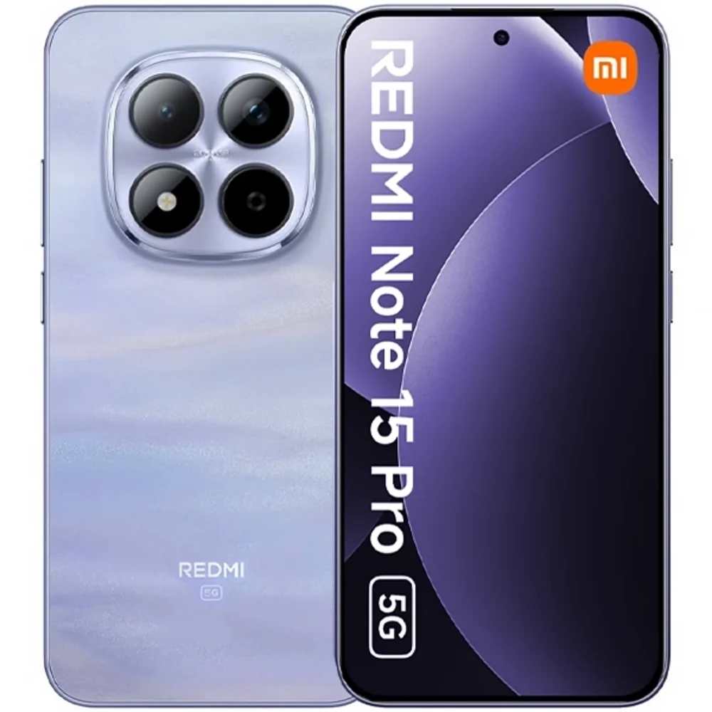 "Celular Xiaomi Redmi Note 15 Pro 5g De 512gb 8GB Ram De 6.83"" 200+8mp 20mp - Mist Purple (global)"