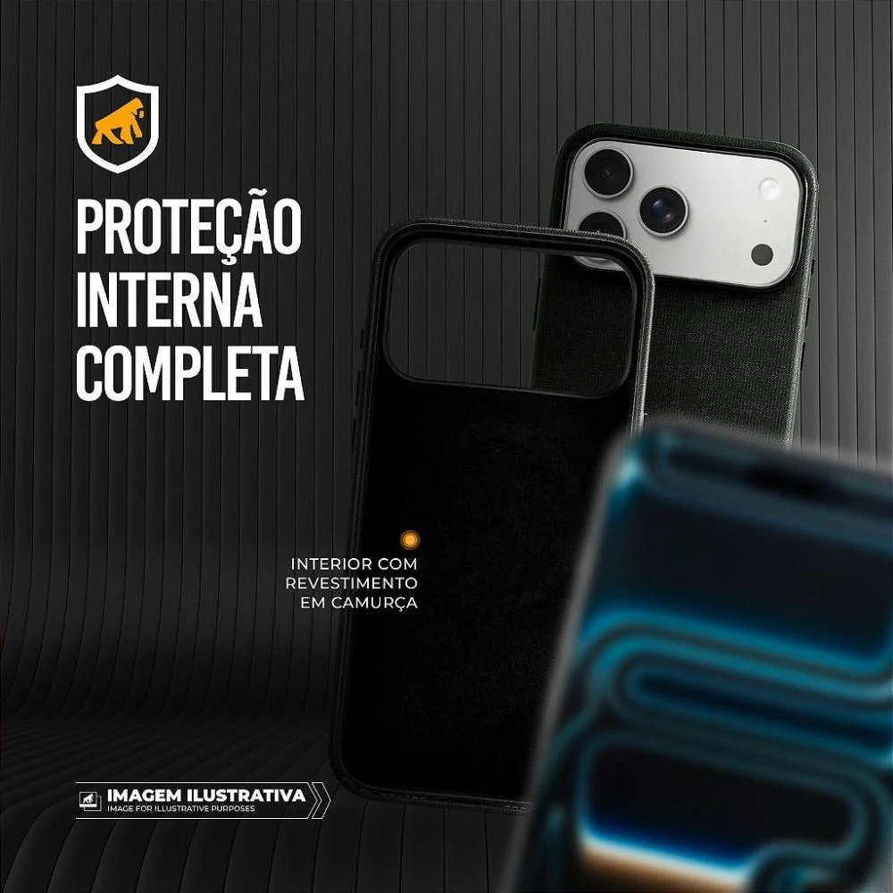 iPhoneアクセサリー iPhone 17 PRO MAX Tech Woven case BLACK Produtos com até 15 OFF no PIX KaBuM