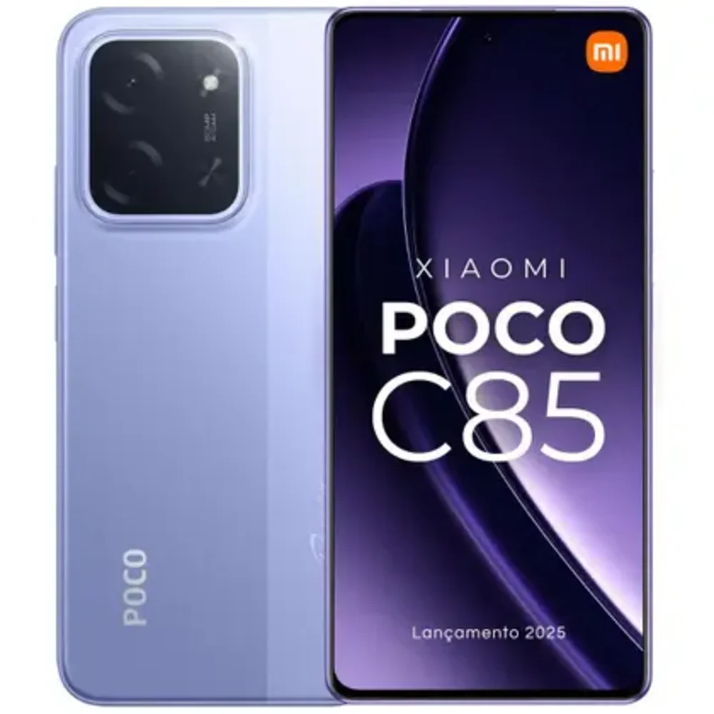 "Celular Xiaomi Poco C85 De 128GB 6gb Ram De 6.9""  Camera 50mp 13mp - Morado (global)"