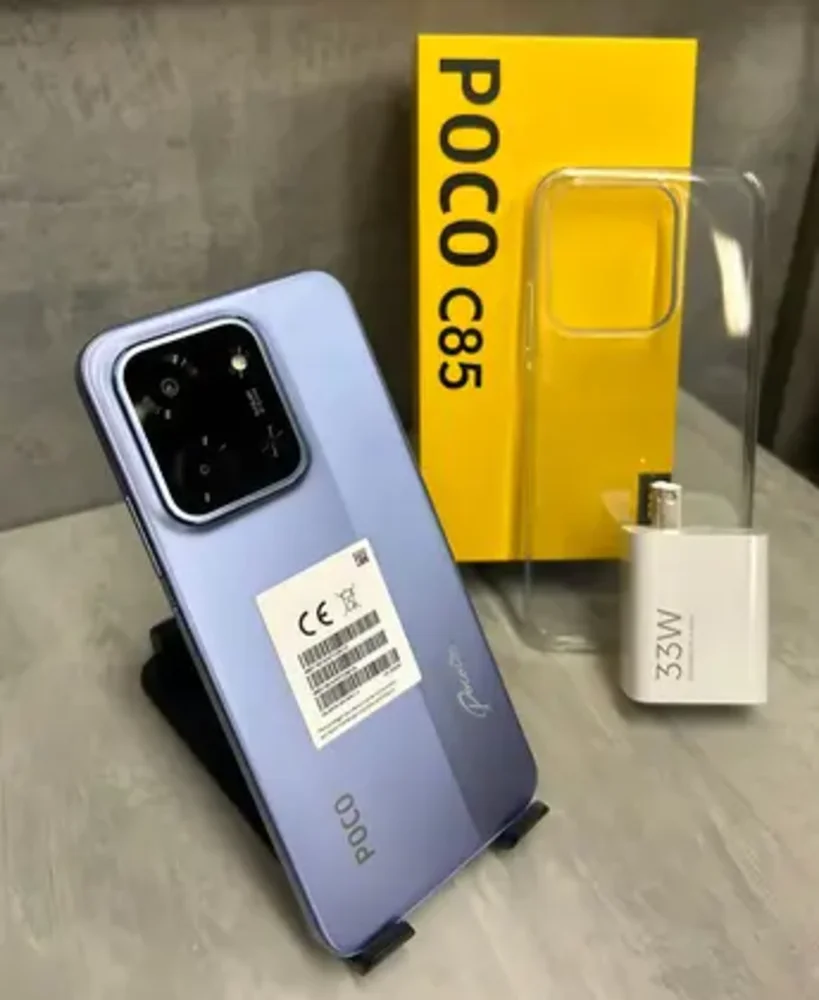 "Celular Xiaomi Poco C85 De 128GB 6gb Ram De 6.9""  Camera 50mp 13mp - Morado (global)" - view 4