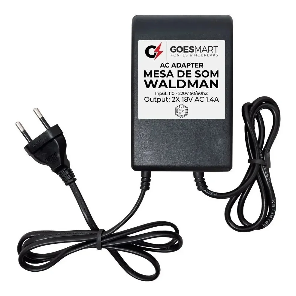 Fonte Carregador Mesa Waldman Slim 1204fx Compativel 12.2fx