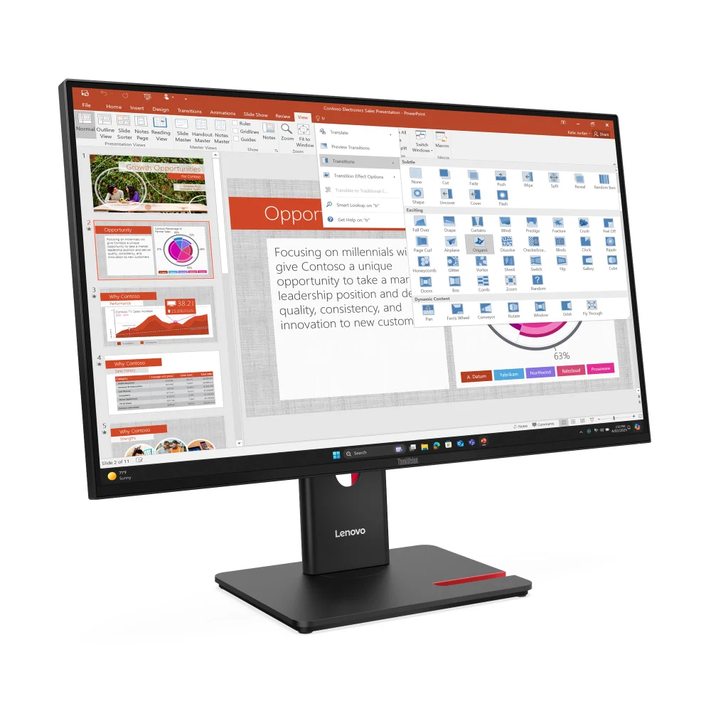 Lenovo ThinkVision T27-40 27型IPSモニター新品 Produtos com até 15 OFF no PIX KaBuM
