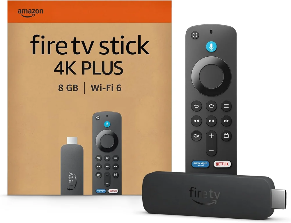 Amazon fire TV stick 4K PLUS 8G WiーFi6 Produtos com até 15 OFF no PIX KaBuM