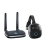 Transmissor E Receptor Hagibis Kit 12g HDMI Sem Fio Plug Play Preto