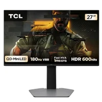Monitor Gamer Curvo TCL 34 Polegadas QLED Mini LED WQHD R83Q 180Hz 1ms (GtG) HDR 1400 nits 34R83Q
