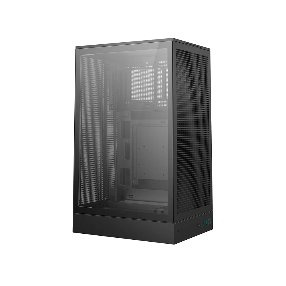 Gabinete Gamer Deepcool Ch270 Microatx Vertical Sem Fans Preto