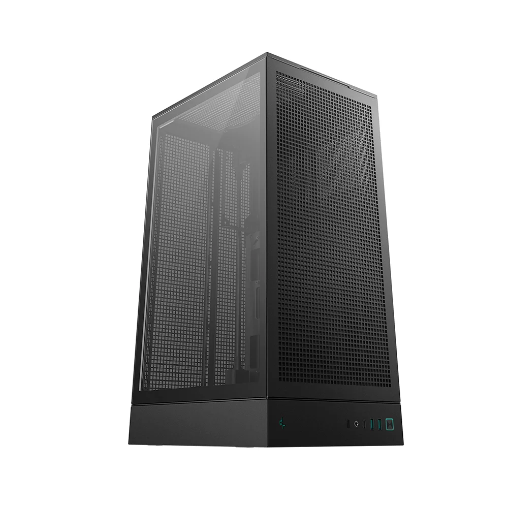 Gabinete Gamer Deepcool Ch270 Microatx Vertical Sem Fans Preto