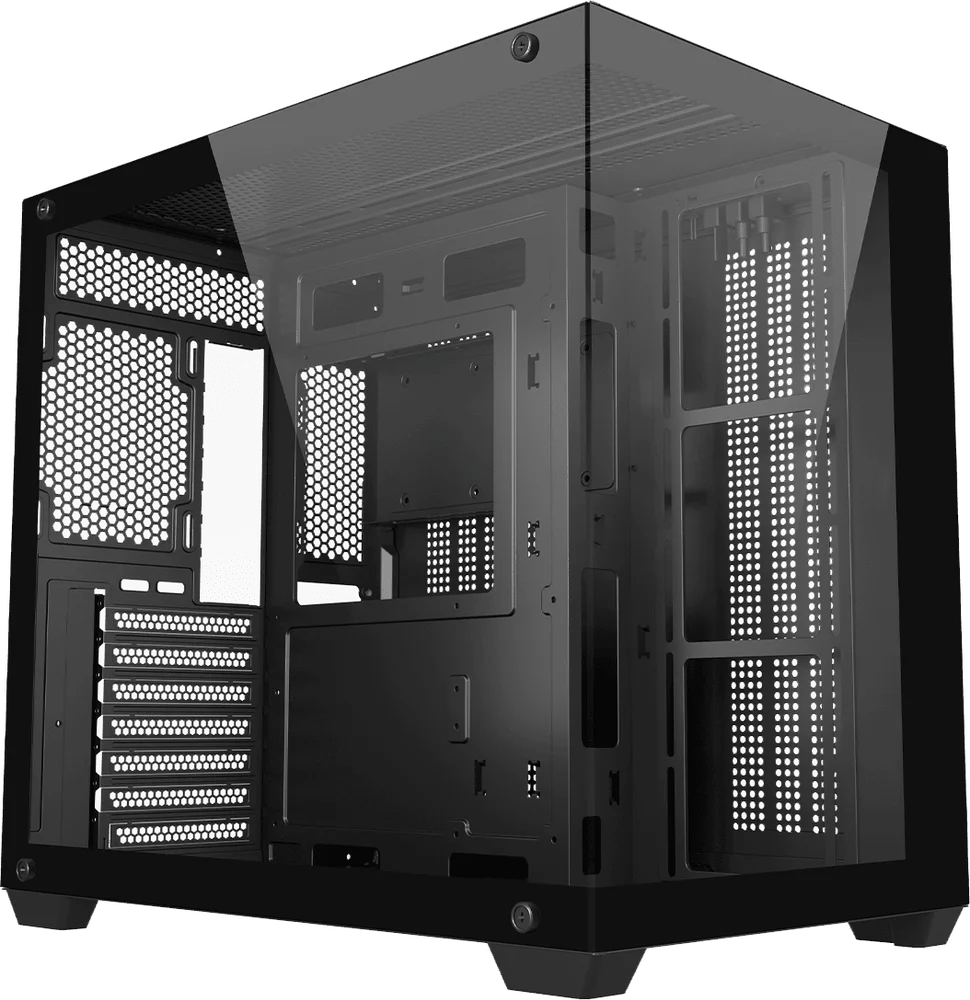 Gabinete Gamer Aquário Cg-01l7 Ghost Shark 2 Atx Sem Fans