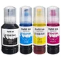 Kit 4 Refil Tinta Para L3110 L3150 L3210 L3250 T504 T544