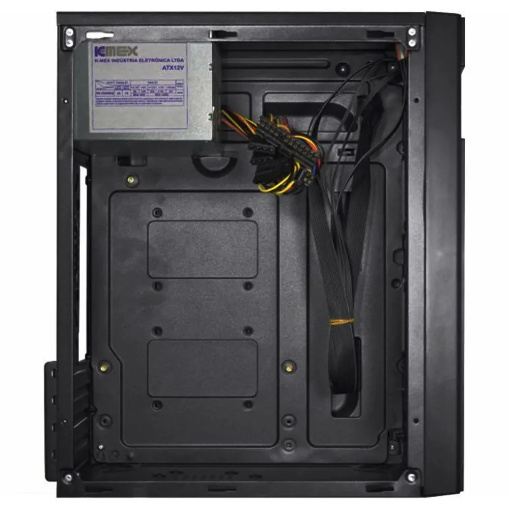 Gabinete K-mex Gm-05ra Preto Com Fonte