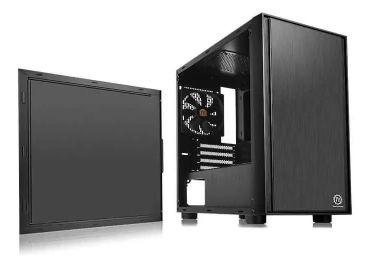 Gabinete Thermaltake Versa H17 Micro Usb 3.0 Compacto Discreto Preto Servidor Ca-1j1-00s1nn-00 Gabinete Thermaltake Versa H17 Micro Usb 3.0 Compacto Discreto Preto Servidor Ca-1j1-00s1nn-00