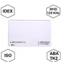 Cartão Iso Rfid 125 Khz Idex - 100 Unidades