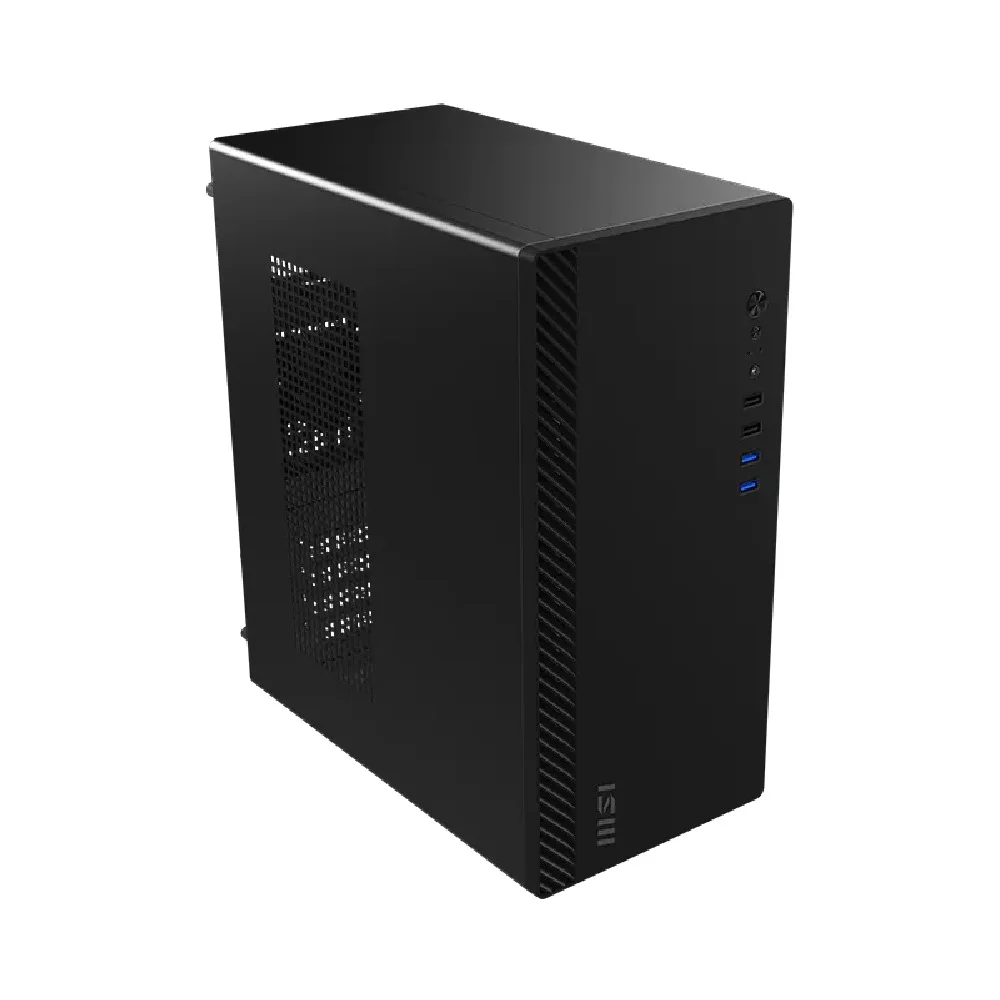 Gabinete Msi M100p Pro Shield Mid Tower C/1 Fan Preto Gabinete Msi M100p Pro Shield Mid Tower C/1 Fan Preto