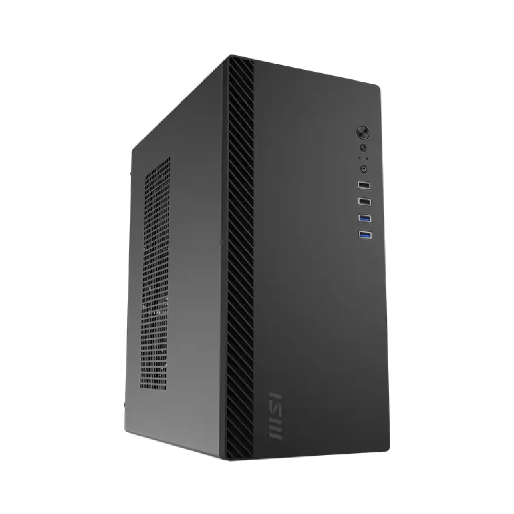 Gabinete Msi M100p Pro Shield Mid Tower C/1 Fan Preto Gabinete Msi M100p Pro Shield Mid Tower C/1 Fan Preto