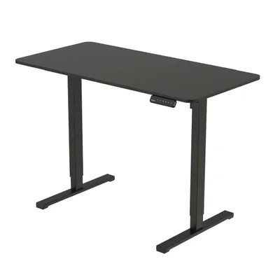 Mesa De Escritório Flexispot Com Regulagem De Altura, Preta - Fq2-bb-1260