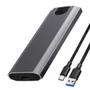 Case SSD M.2 Alumínio Nvme Sata Usb-c 3.1 10gbps