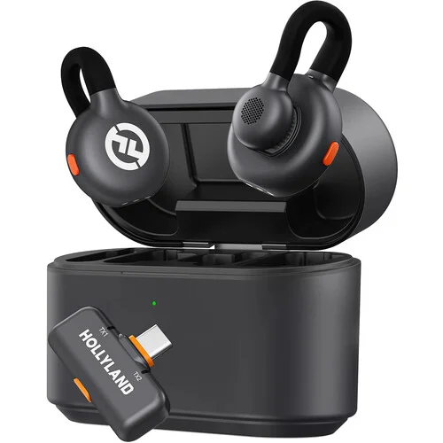 Microfone Hollyland Lark M2s Duo Preto