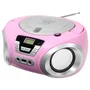 Cd Player Megastar Bluetooth Usb / Cd / Fm Rosa Mp-1842bt