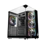 Gabinete Gamer Rise Mode Galaxy Full Glass X Mid Tower Vidro Temperado USB 3.0 S/ Fan Preto - RM-CA-FGX-B