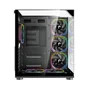 Gabinete Gamer Rise Mode Galaxy Full Glass X Mid Tower Vidro Temperado USB 3.0 S/ Fan Preto - RM-CA-FGX-B
