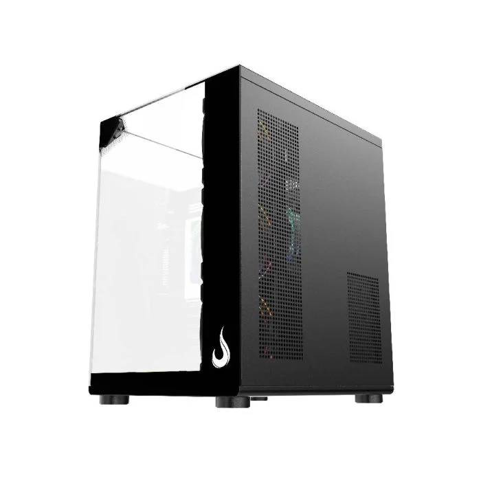 Gabinete Gamer Rise Mode Galaxy Full Glass X Mid Tower Vidro Temperado USB 3.0 S/ Fan Preto - RM-CA-FGX-B Gabinete Gamer Rise Mode Galaxy Full Glass X Mid Tower Vidro Temperado USB 3.0 S/ Fan Preto - RM-CA-FGX-B