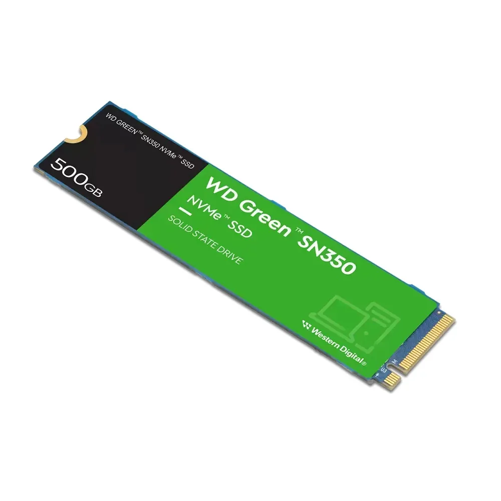 WD SSD Interno 500gb Wd Green Sn3000 Nvme - Unidade De Estado Sólido - PCie Gen4, M.2 2280, Até 5.000 Mb/s - Wds500g4g0e