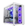 Gabinete Gamer Gamemax Lucent Wh, Atx, Vidro Temperado, 3 Fans