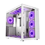 Gabinete Gamer Gamemax Lucent Wh, Atx, Vidro Temperado, 3 Fans