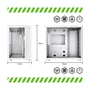 Gabinete Gamer Gamemax Lucent Wh, Atx, Vidro Temperado, 3 Fans