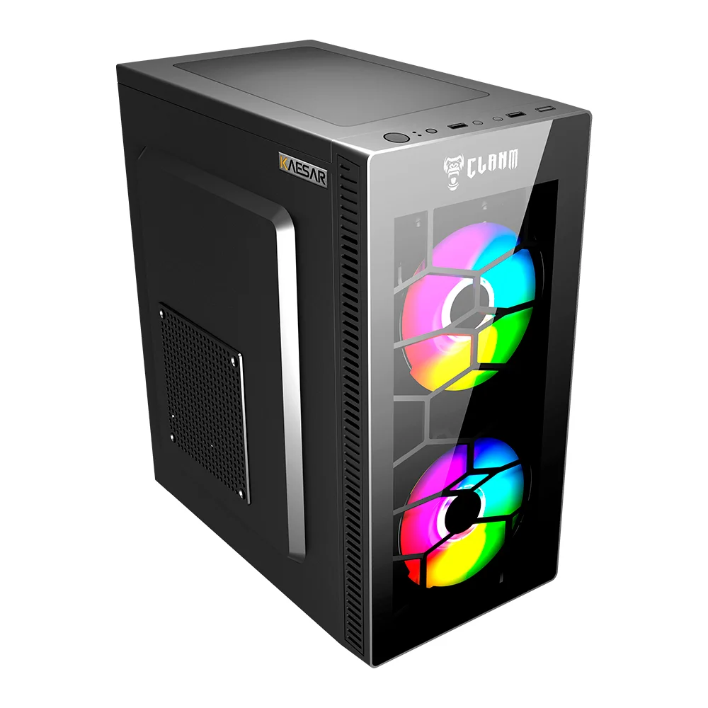 Gabinete Gamer Kaesar Com Vidro Frontal Gabinete Gamer Kaesar Com Vidro Frontal