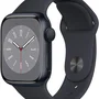 Apple Watch Series 8 Gps 41mm Caixa Meia-noite Com Pulseira Esportiva Midnight