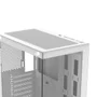 Gabinete Gamer Mid Tower Sem Fan Sem Fonte Fortrek Crystal Branco 86947
