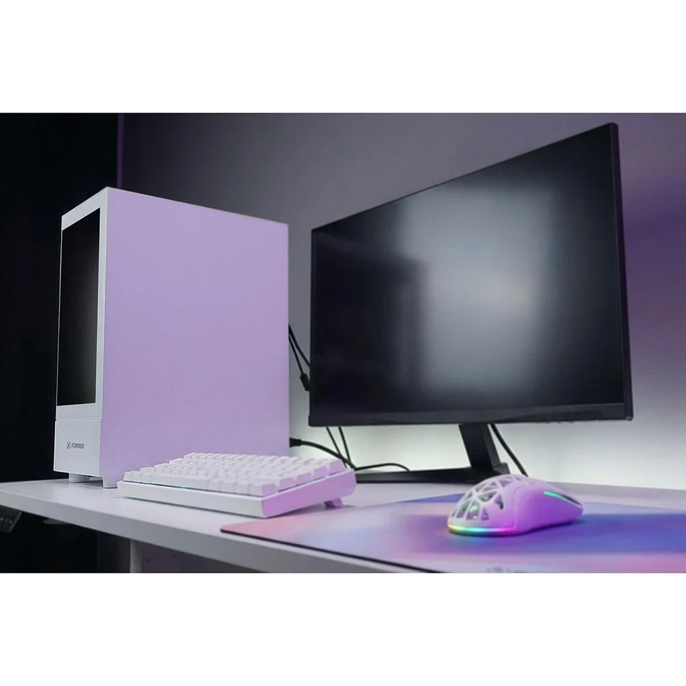 Gabinete Gamer Mid Tower Sem Fan Sem Fonte Fortrek Crystal Branco 86947 Gabinete Gamer Mid Tower Sem Fan Sem Fonte Fortrek Crystal Branco 86947