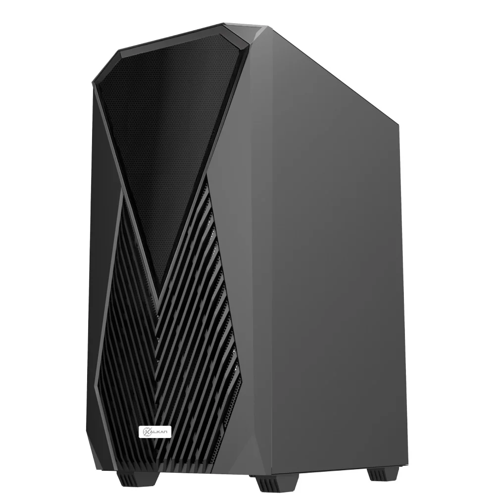 Gabinete Gamer Kalkan Joturn Lite S/fan S/fonte Atx Midtower Vidro Temperado Preto - Klk00087 Gabinete Gamer Kalkan Joturn Lite S/fan S/fonte Atx Midtower Vidro Temperado Preto - Klk00087