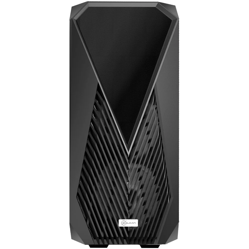 Gabinete Gamer Kalkan Joturn Lite S/fan S/fonte Atx Midtower Vidro Temperado Preto - Klk00087 Gabinete Gamer Kalkan Joturn Lite S/fan S/fonte Atx Midtower Vidro Temperado Preto - Klk00087
