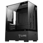 Gabinete Gamer Clanm Megalon mATX mini-ITX VGA 280mm Cooler 167mm Vidro 3mm USB 3.0